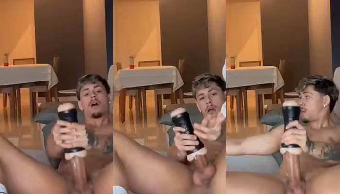 JustTheGays thumbnail for Alex Mendes (Alexwm10) fucks his toy - amateur gay porn from OnlyFans JustForFans GayForFans - 