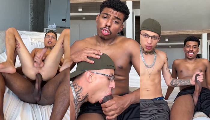 JustTheGays thumbnail for Andre Pijote fucks Helyo Carvalho - amateur gay porn from OnlyFans, MyVidster, GayForFans and more! - Anal, Bareback, Big Cock