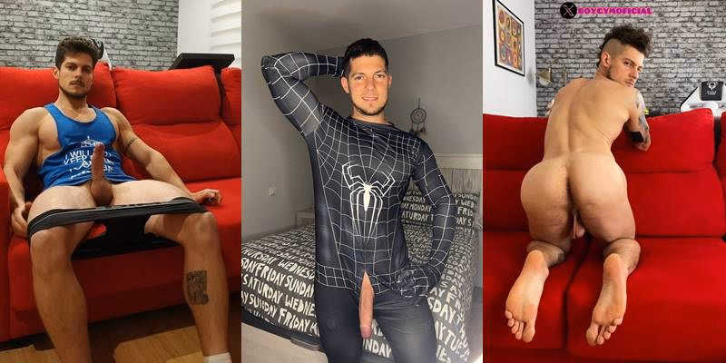 JustTheGays thumbnail for BoyGym shows off his hole while he jerks off - amateur gay porn from OnlyFans JustForFans GayForFans - 