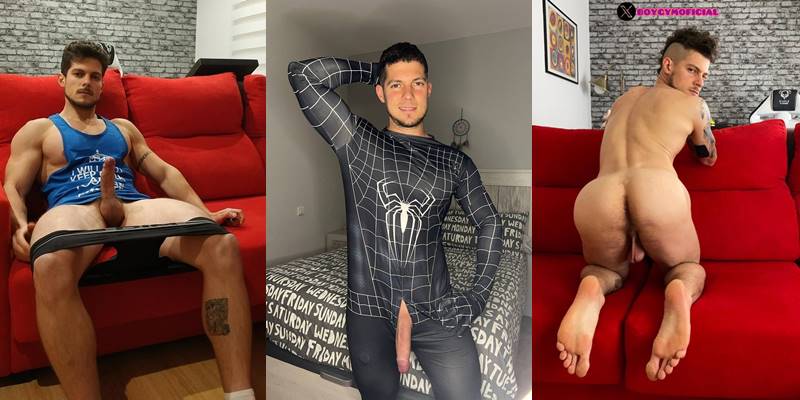 JustTheGays thumbnail for BoyGym shows off his hole while he jerks off - amateur gay porn from OnlyFans, MyVidster, GayForFans and more! - Jerk Off, Solo