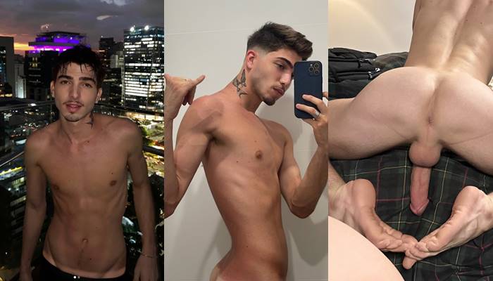 JustTheGays thumbnail for Breno Mucelin jerks his massive latin cock - amateur gay porn from OnlyFans, MyVidster, GayForFans and more! - Latin, Jerk Off, Solo