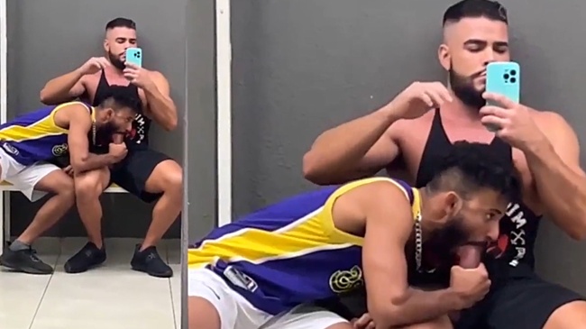 JustTheGays thumbnail for Fucking in the public bathroom - amateur gay porn from OnlyFans, MyVidster, GayForFans and more! - Anal