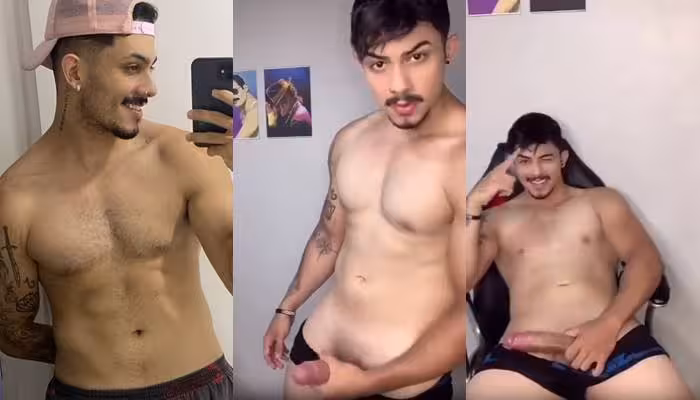 JustTheGays thumbnail for TikToker Renato Consani jerk compilation - amateur gay porn from OnlyFans JustForFans GayForFans - 