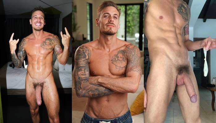 JustTheGays thumbnail for Chris Diamond has a chat with you before he jerks off his huge cock in the kitchen - amateur gay porn from OnlyFans, MyVidster, GayForFans and more! - Big Cock, Jerk Off, Muscle, Solo