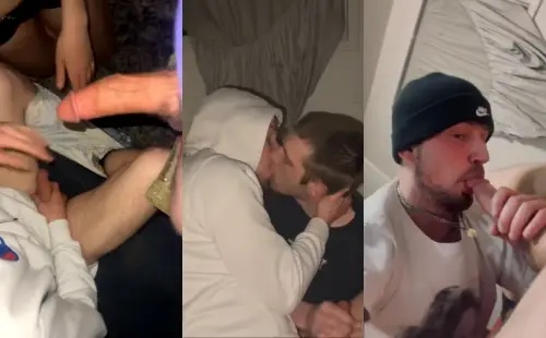 JustTheGays thumbnail for Dankspermbank – sucking each other - amateur gay porn from OnlyFans, MyVidster, GayForFans and more! - Oral