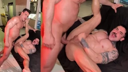 JustTheGays thumbnail for Kai Meloni and Rico Marlon – Rico's Thick Fuck – Bareback and Brutal - amateur gay porn from OnlyFans, MyVidster, GayForFans and more! - Anal, Bareback, Muscle, Big Cock