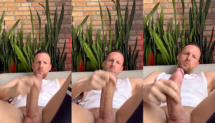 JustTheGays thumbnail for The late Tim Kruger jerks off - amateur gay porn from OnlyFans, MyVidster, GayForFans and more! - Jerk Off, Solo