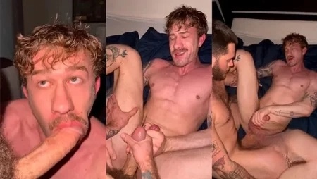 JustTheGays thumbnail for CJ Delco, Hung Caleb and Evan Jordie – hot studs raw threeway fuck - amateur gay porn from OnlyFans, MyVidster, GayForFans and more! - Anal, Bareback, Big Cock, Group