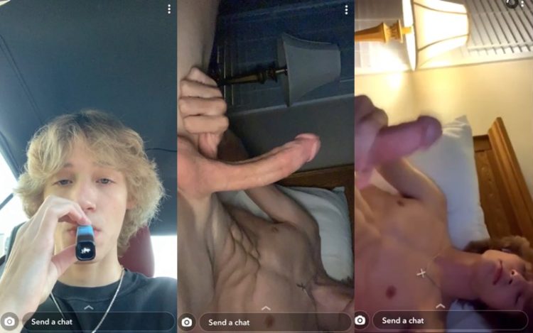 JustTheGays thumbnail for Compilation of a Tiktoker jerking his twink dick - amateur gay porn from OnlyFans, MyVidster, GayForFans and more! - Jerk Off, Young & Twink, Solo