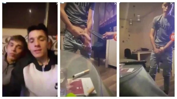 JustTheGays thumbnail for Drunk guys measure eachother’s cocks - amateur gay porn from OnlyFans, MyVidster, GayForFans and more! - Group