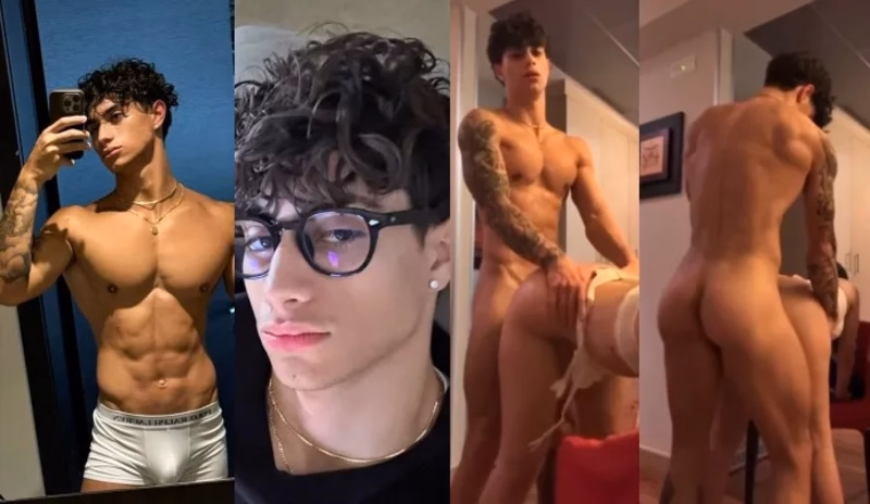JustTheGays thumbnail for Italian stud Mattysecret – a compilation - amateur gay porn from OnlyFans JustForFans GayForFans - 