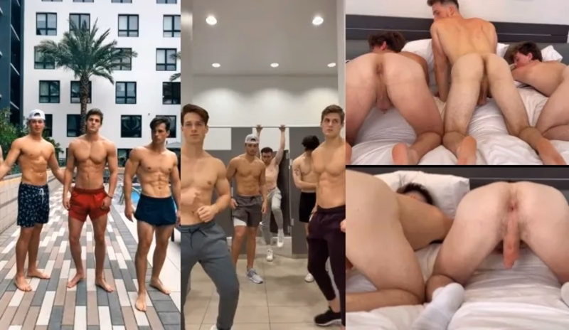 JustTheGays thumbnail for Nick Sandell and friends show off this holes - amateur gay porn from OnlyFans JustForFans GayForFans - 