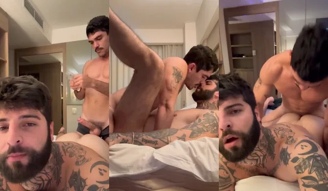 JustTheGays thumbnail for Rafael Newbold – breeding on the bed - amateur gay porn from OnlyFans, MyVidster, GayForFans and more! - Anal, Bareback, Breeding & Creampie, Latin