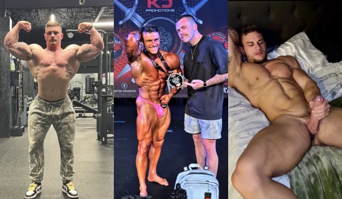 JustTheGays thumbnail for TikTok bodybuilder Parker (pdmoney) – nude compilation - amateur gay porn from OnlyFans, MyVidster, GayForFans and more! - Muscle, Solo