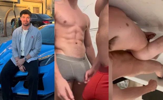 JustTheGays thumbnail for Wyatt Cushman – we fuck in the shower - amateur gay porn from OnlyFans, MyVidster, GayForFans and more! - Anal, Bareback, Muscle, Shower