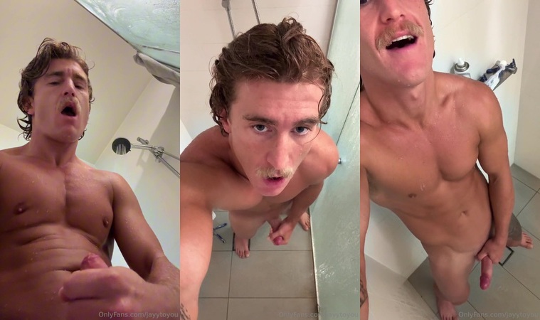 JustTheGays thumbnail for Jordan Anderson (jayytoyou) jerks off in the shower - amateur gay porn from OnlyFans, MyVidster, GayForFans and more! - Shower, Jerk Off, Solo