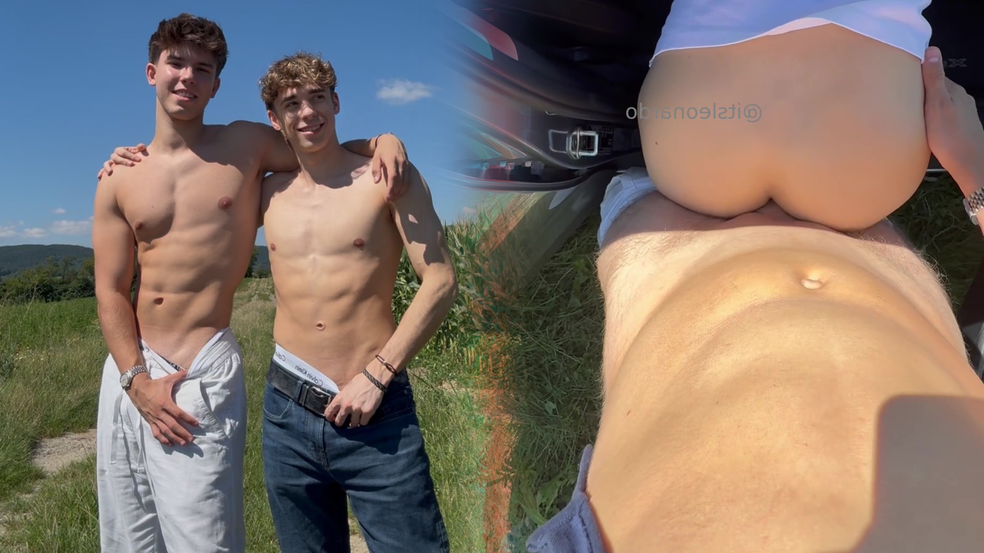 JustTheGays thumbnail for Leonardo fucks Jordan Wallace – manutwinkx, itsleonardo - amateur gay porn from OnlyFans, MyVidster, GayForFans and more! - Anal, Bareback, Young & Twink