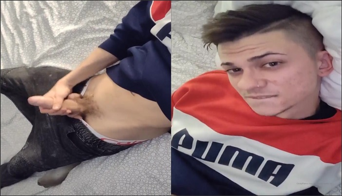 JustTheGays thumbnail for TommyCabriox jerks off - amateur gay porn from OnlyFans, MyVidster, GayForFans and more! - Jerk Off, Solo