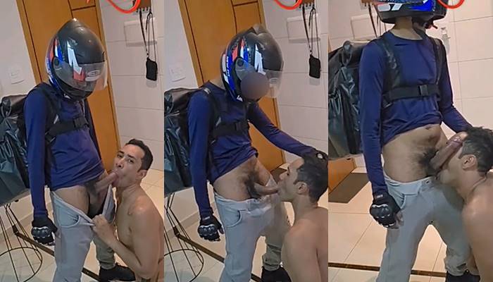 JustTheGays thumbnail for Andflix – sucking the delivery driver’s fat cock - amateur gay porn from OnlyFans, MyVidster, GayForFans and more! - Oral, Big Cock