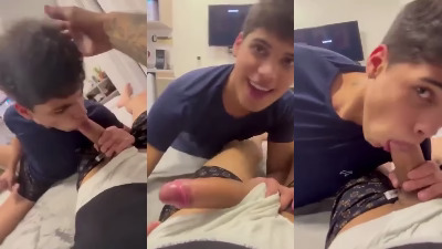 JustTheGays thumbnail for Cute twink sucks his friend’s cock - amateur gay porn from OnlyFans, MyVidster, GayForFans and more! - Oral, Young & Twink