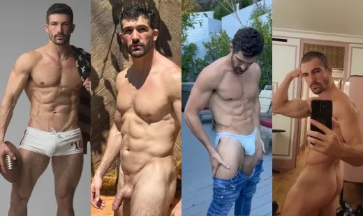 JustTheGays thumbnail for Dominic Calvani (Dom.Calvani) – a compilation - amateur gay porn from OnlyFans, MyVidster, GayForFans and more! - Muscle, Solo