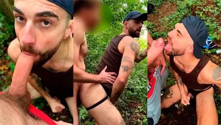 JustTheGays thumbnail for Eli Thorne and Top Monster Cock fuck in the woods – Big Boi Eli - amateur gay porn from OnlyFans, MyVidster, GayForFans and more! - Anal, Bareback, Big Cock, Outdoor