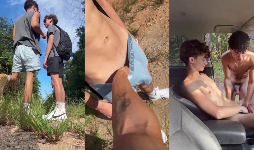JustTheGays thumbnail for Jacktwinkie – a jerk on a hike - amateur gay porn from OnlyFans, MyVidster, GayForFans and more! - Jerk Off, Outdoor, Young & Twink