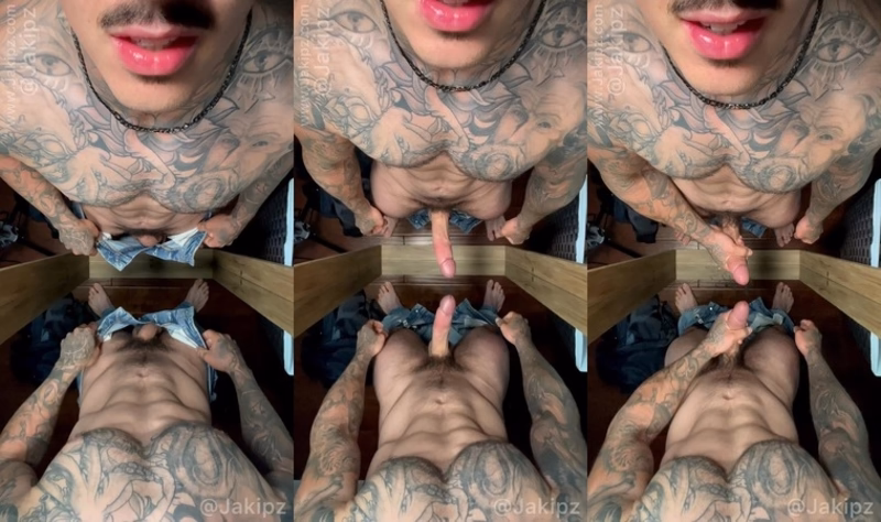 JustTheGays thumbnail for Jake Andrich (Jakipz) – jerking my big cock in front of my mirror - amateur gay porn from OnlyFans JustForFans GayForFans - Big Cock, Jerk Off, Muscle, Solo
