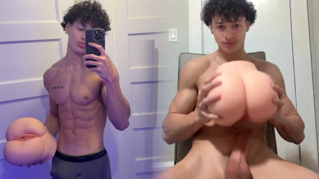 JustTheGays thumbnail for Loverrboyleo fucks a silicone pussy - amateur gay porn from OnlyFans, MyVidster, GayForFans and more! - Toys, Young & Twink
