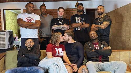 JustTheGays thumbnail for He cost the whole team the game - Douglas Machado, Marlon Costa, Erick Diaz, Guilherme Gaucho, Rodrigo BBC, Bob Willian, Negaorubi have an orgy - amateur gay porn from OnlyFans, MyVidster, GayForFans and more! - Anal, Group, Interracial