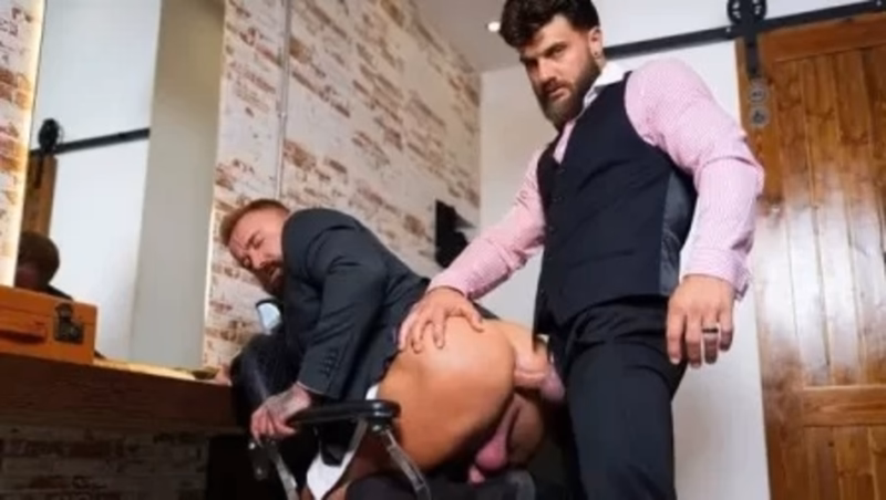 OnlyGays thumbnail for Heath Halo and Markus Stone fuck – Barbershop Play 5 - amateur gay porn from OnlyFans JustForFans GayForFans - Anal, Bareback, Studio
