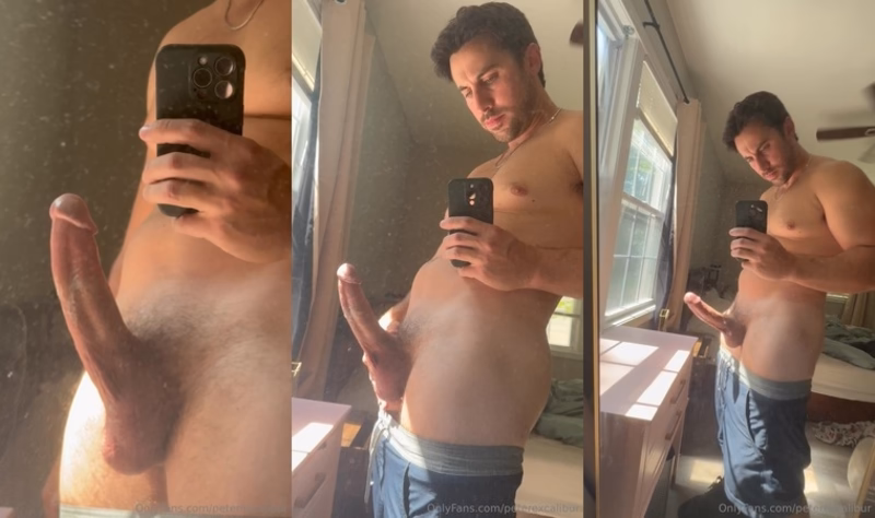 JustTheGays thumbnail for Peter Excalibur (peterexcalibur) – Stroking my rock hard cock and shooting a big load - amateur gay porn from OnlyFans JustForFans GayForFans - Big Cock, Jerk Off, Solo