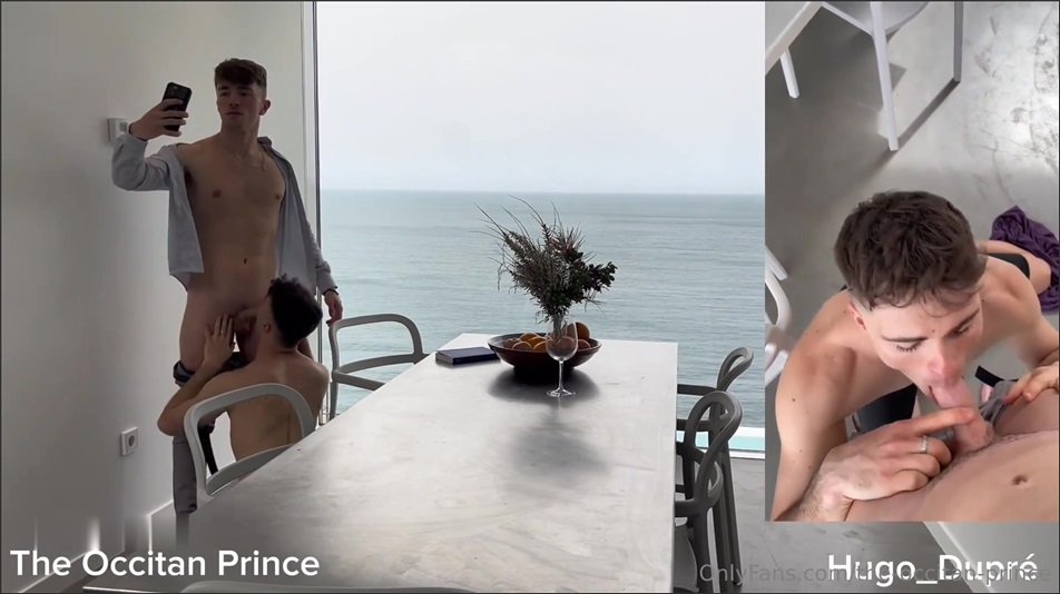 JustTheGays thumbnail for The Occitan Prince (Lucas Sarniguet) fucks Hugo Dupre on the dining table - amateur gay porn from OnlyFans, MyVidster, GayForFans and more! - Anal, Bareback, Oral, Rimming, Young & Twink