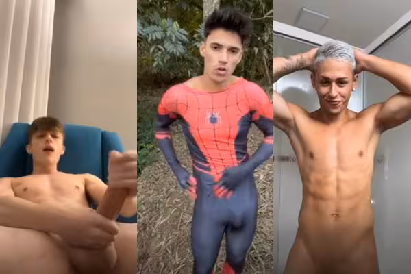 JustTheGays thumbnail for A compilation of hot guys jerking off - amateur gay porn from OnlyFans, MyVidster, GayForFans and more! - Jerk Off