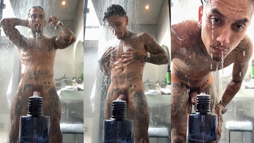 JustTheGays thumbnail for DynHoalves takes a shower - amateur gay porn from OnlyFans, MyVidster, GayForFans and more! - Shower, Solo