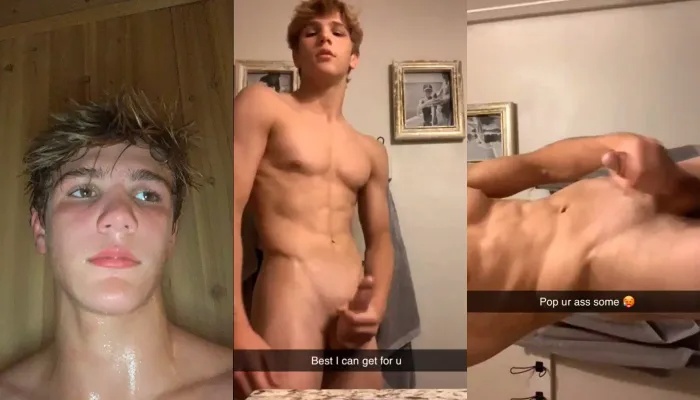 JustTheGays thumbnail for Fit tiktoker’s jerk compilation - amateur gay porn from OnlyFans, MyVidster, GayForFans and more! - Young & Twink, Jerk Off