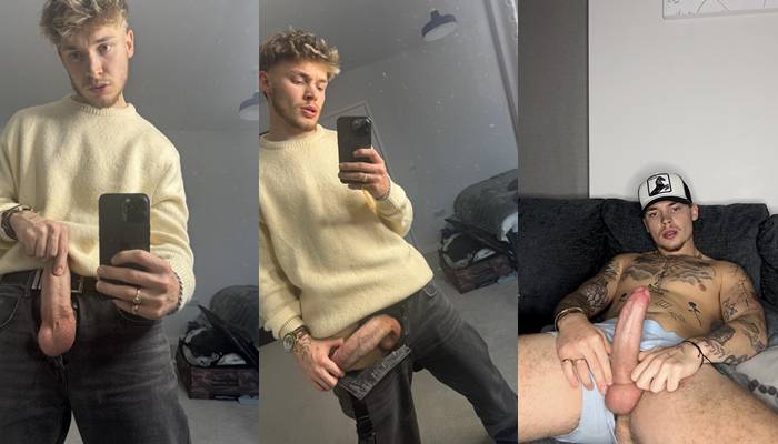 JustTheGays thumbnail for Ink3dlad – a jerk compilation - amateur gay porn from OnlyFans, MyVidster, GayForFans and more! - Jerk Off, Young & Twink, Solo