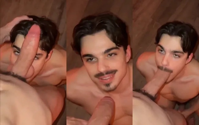 JustTheGays thumbnail for Pretty boy sucks on a thick cock - amateur gay porn from OnlyFans, MyVidster, GayForFans and more! - Oral, Young & Twink, Big Cock