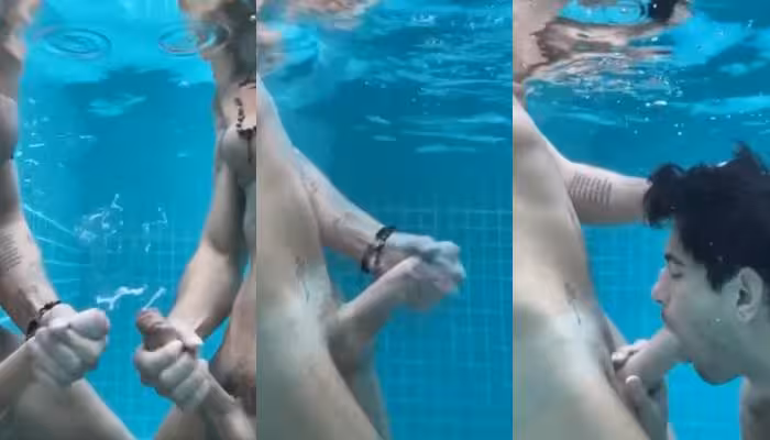 JustTheGays thumbnail for Sucking cock and cumming together in the pool – with Valjaws - amateur gay porn from OnlyFans, MyVidster, GayForFans and more! - Young & Twink, Oral, Outdoor