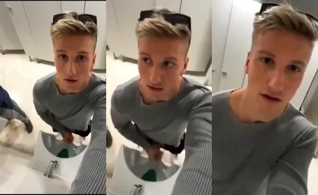 JustTheGays thumbnail for A jerk and piss compilation - amateur gay porn from OnlyFans, MyVidster, GayForFans and more! - 