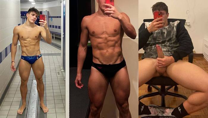 JustTheGays thumbnail for Olympic athlete Stefano Belotti jerks off and does nude squats - amateur gay porn from OnlyFans, MyVidster, GayForFans and more! - Muscle, Jerk Off, Solo