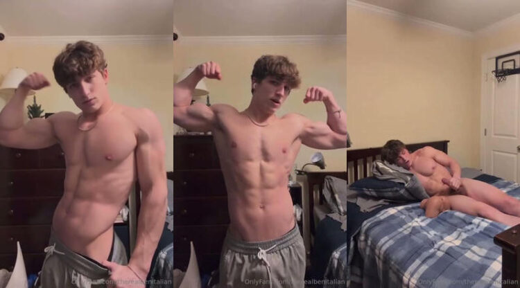 JustTheGays thumbnail for Showing off my young muscular body and fucking my toy – Benjamin Verbeck (therealbenitalian) - amateur gay porn from OnlyFans, MyVidster, GayForFans and more! - Muscle, Solo, Toys, Young & Twink