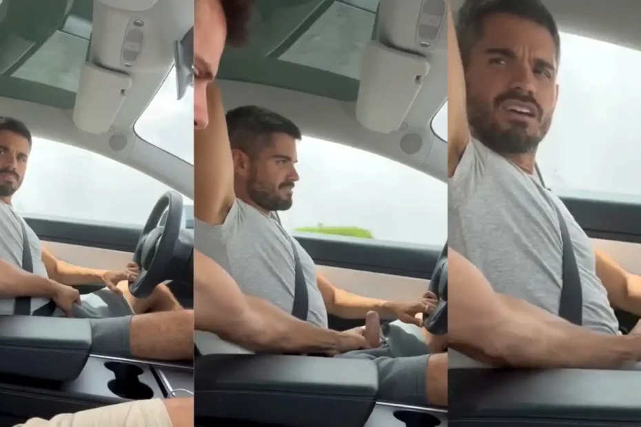 JustTheGays thumbnail for Jerking him on the road - amateur gay porn from OnlyFans, MyVidster, GayForFans and more! - Jerk Off