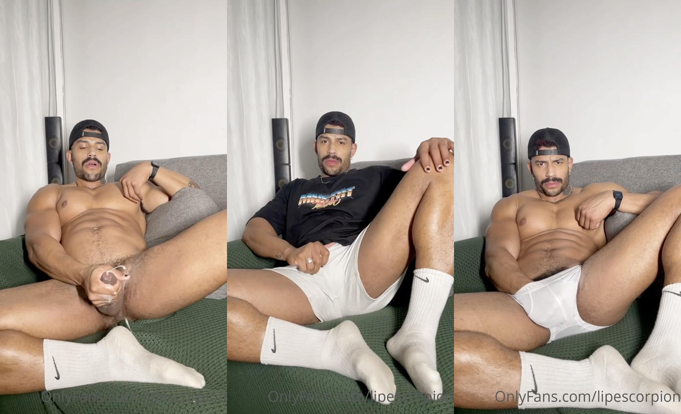 JustTheGays thumbnail for Jerking off and cumming over my sock – Lipe Scorpion (lipescorpion) - amateur gay porn from OnlyFans, MyVidster, GayForFans and more! - Jerk Off, Muscle, Solo, Latin