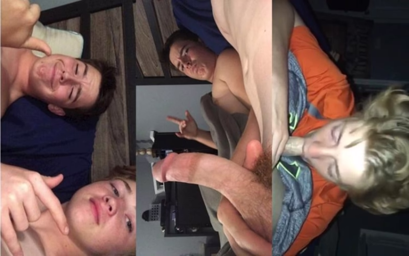 onlytwinks thumbnail for Twink and bf jerk together and stick toys up their holes