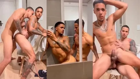 JustTheGays thumbnail for Yuri Diaz and Ixi Casalzao fuck - amateur gay porn from OnlyFans, MyVidster, GayForFans and more! - Anal, Latin, Muscle