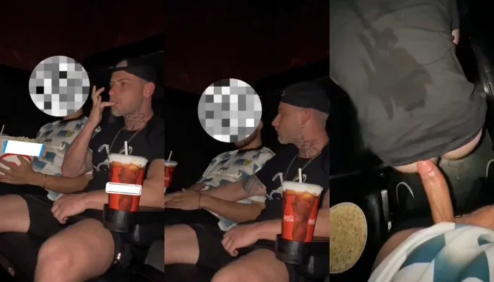 JustTheGays thumbnail for Fucking in the movie theater - amateur gay porn from OnlyFans, MyVidster, GayForFans and more! - Anal, Bareback, Big Cock