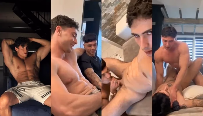 onlytwinks thumbnail for Ivan Vettoretto (ivan.ilterribile) fucks his gym buddy