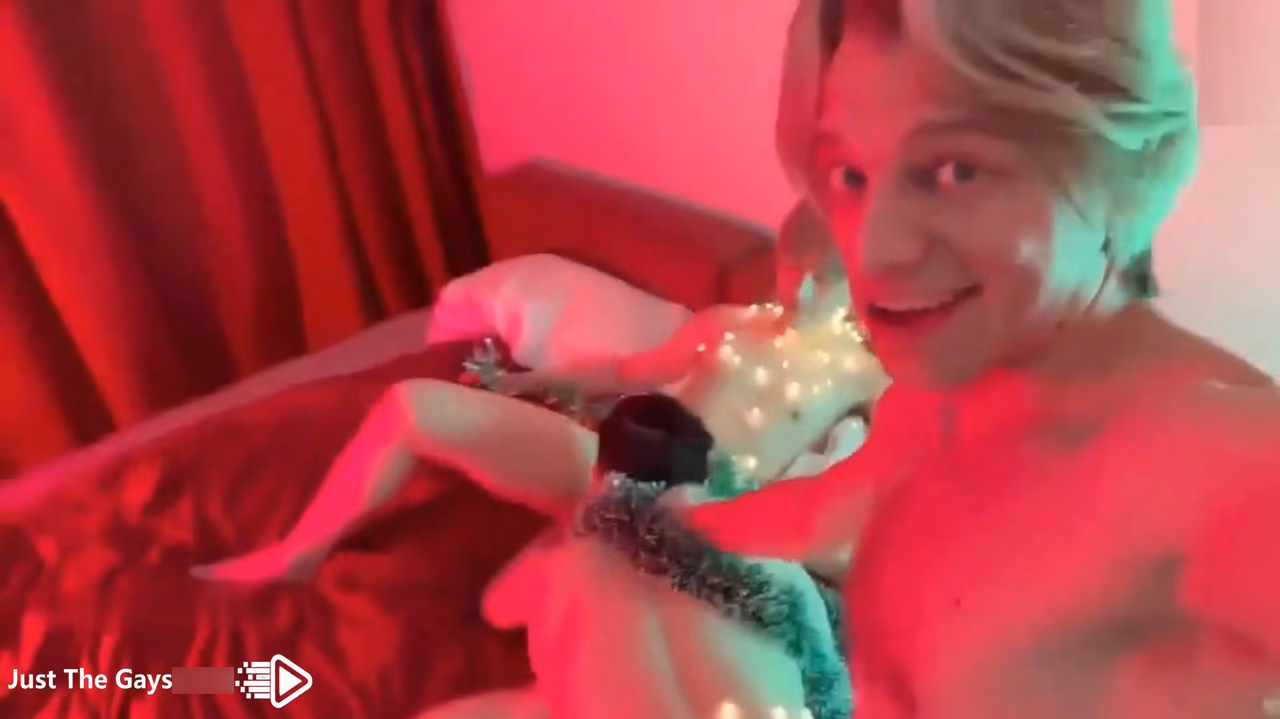 onlytwinks thumbnail for Leo Louis pounds his two twink subs over the holidays