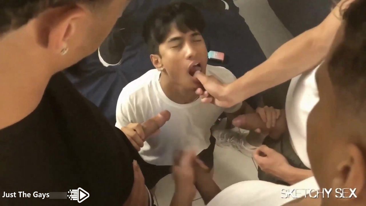 JustTheGays thumbnail for Sketchy Sex – with Maverick Shadow (Luca Knight), Leo Louis, Marcus McNeill, Derek Spears, Jsmoove - amateur gay porn from OnlyFans, MyVidster, GayForFans and more! - Anal, Asian, Bareback, Big Cock, Breeding & Creampie, Group, Size Kink, Young & Twink